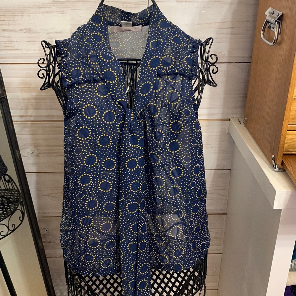 Sheer boho top
